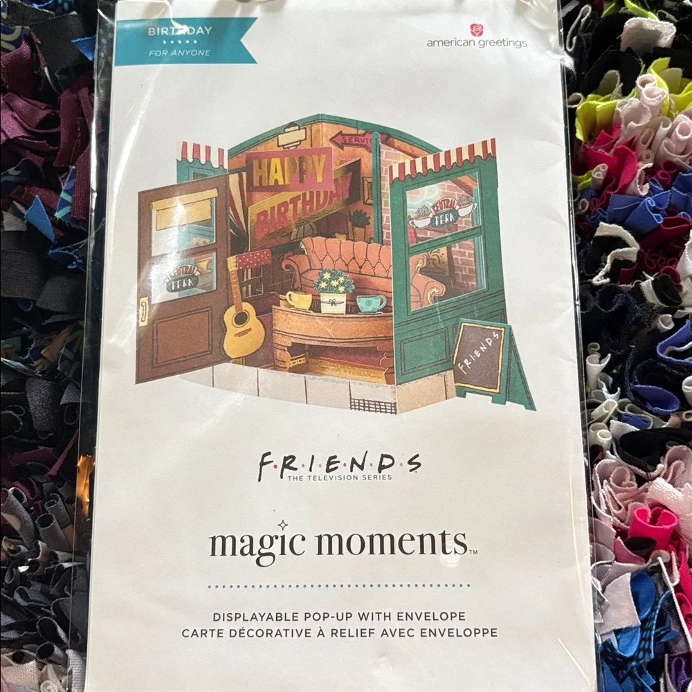 🆕American Greetings-Magic Moments ‘Friends’ Pop Up Card